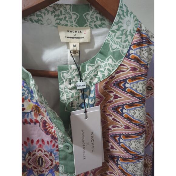 Elegant Multicolor Patterned Women's Dress - Picture 5 of 6